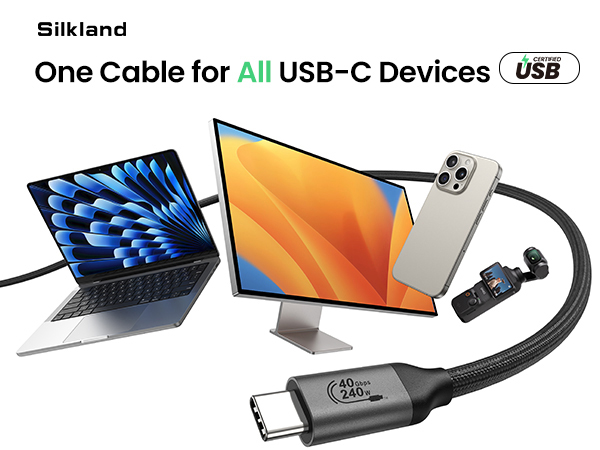 USB 4 Cable for Thunderbolt 4 / 3