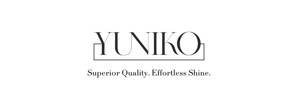 Yuniko logo in black