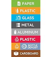 Recycling Rules Recycling Bin Sticker Set