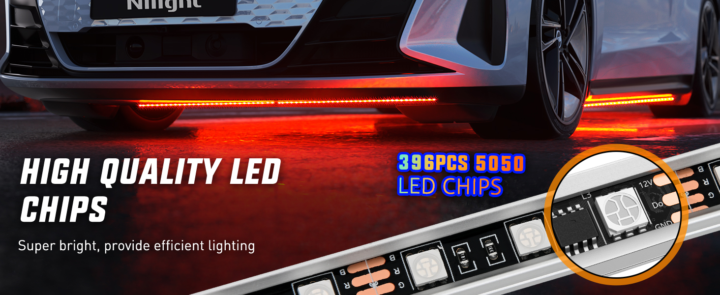 Aluminum Underglow Neon Accent Strip Lights