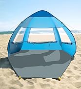 Gorich Easy Pop Up Beach Tent for 3-4 person