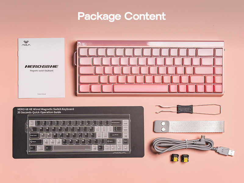 Wired Magnetic Gaming Keyboard