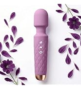 HXHLTP Rechargeable Personal Massager, 8-Speed &amp; 20-Mode Cordless Handheld Percussion Massager fo...