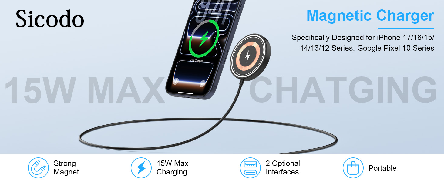 magsafe wireless charger iphone
