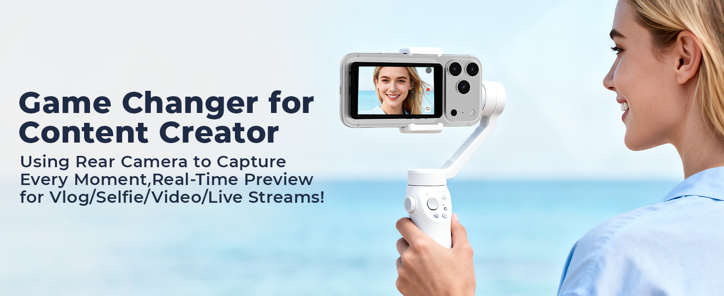 selfie monitor screen iphone