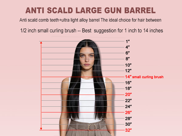 curling brush for short hair