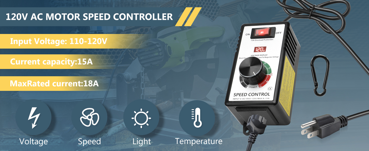 ac motor speed controller 120v electronic speed controller