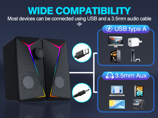 computer speakers for desktop pc