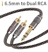6.5mm to Dual RCA