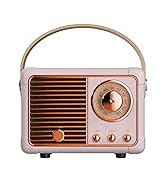 Retro Bluetooth Speaker Mini radio Small radio Gifts for teen girls Mini bluetooth speaker