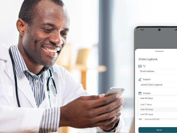 Easily Share with Doctor