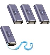 Duttek 240W USB C Coupler, 8K USB C Female to Female Adapter, 40Gbps USB Type C Extension Compati...