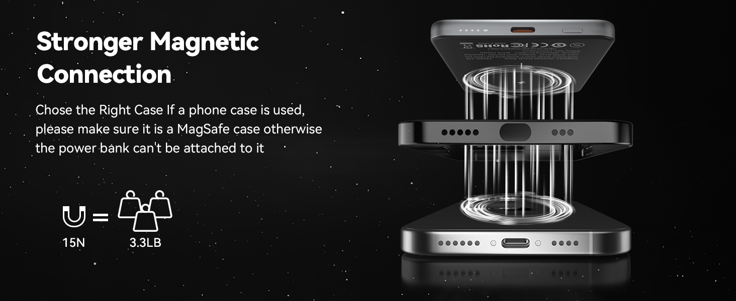 magnetic power bank iphone