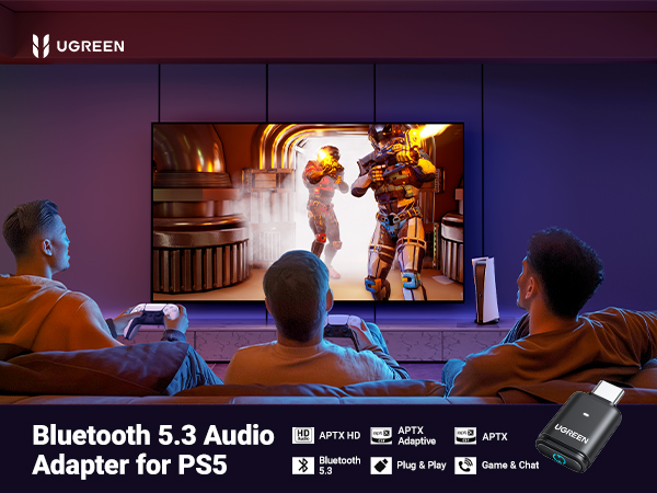 Bluetooth 5.3 Adapter for PS5