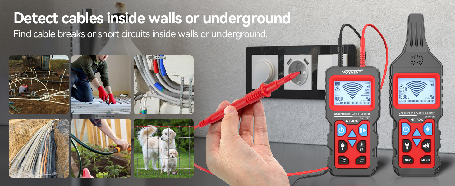 nf826 underground cable locator