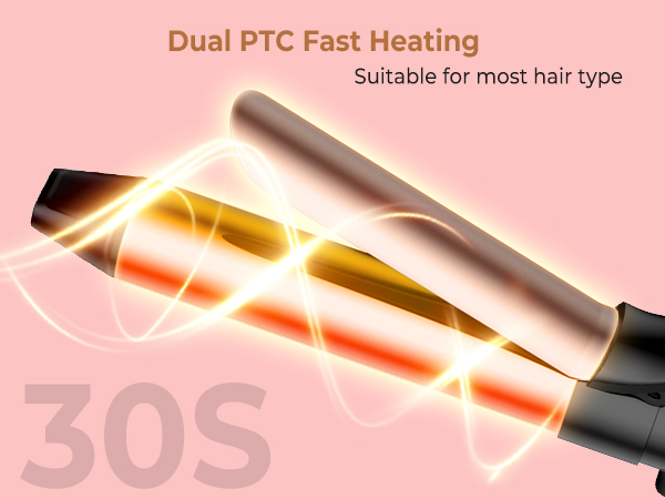 rotating curling iron