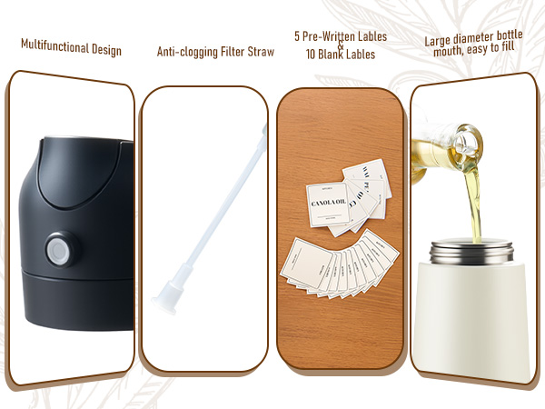 Baalaka 2 in 1 Oil Dipenser Bottle