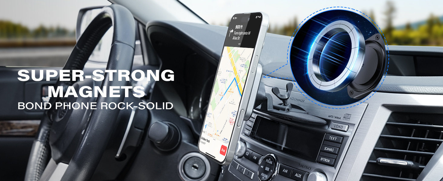 cd phone holder for car