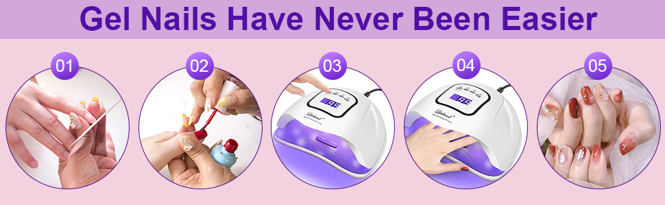 gel nail light