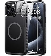 Diverbox for iPhone 15 pro case - [Compatible with MagSafe] [with Screen Protector ] [Shockproof]...
