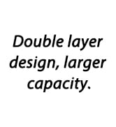 MATEIN Clear Electronics Organizer, Travel Cable Organizer Bag with Handle Double Layer Cord Orga...