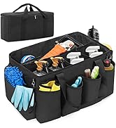 HODRANT Detailing Bag with Polisher Carry Bag, Large Detail Bag Car Care Box for Auto Detailing S...