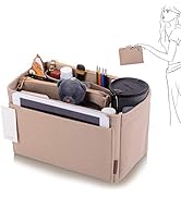 Purse Organizer, Felt Bag Organizer Purse Organizer Insert For LV Speedy, Neverfull, Graceful, Ne...