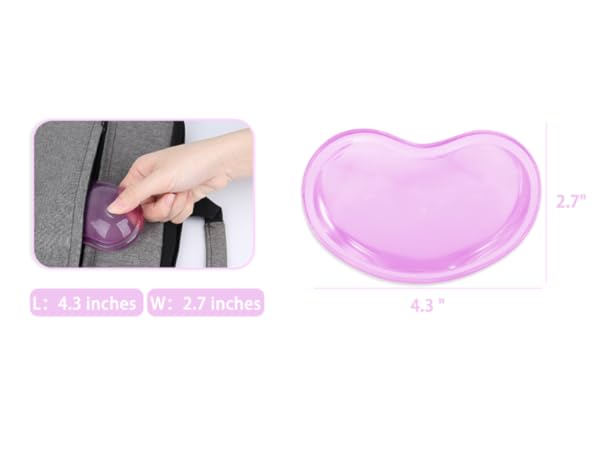 L: 4.3 inches W: 2.7 inches