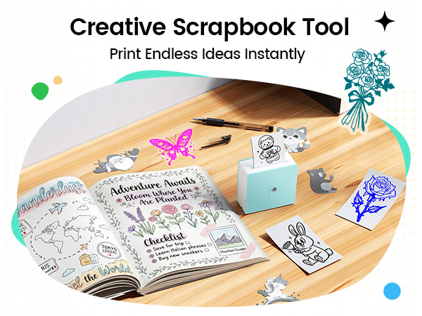 mini printer sticker maker
