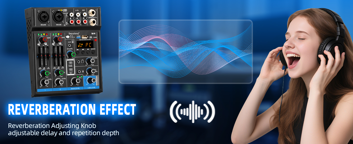 M4 Portable Mini Mixer