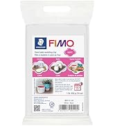 STAEDTLER FIMO Soft Polymer Clay - Oven Bake Clay for Modeling, Jewelry, Sculpting, 1 lb Block, W...