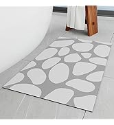 Hargiis Bath Mat Rug Soft and Absorbent Bathroom Mats and Rugs for Shower and Floor - Non-Slip, M...