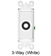 Illuminated Light Switch, Lightswitch with LED Night Light,3 way Switch