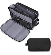 BAGSMART Toiletry Bag for Men, Travel Toiletry Organizer Dopp Kit Water-resistant Shaving Bag for...