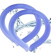 Neck Cooling Tube, Reusable Neck Cooler, Neck Cooling Tube,Reusable Wearable Cooling Neck Wraps,B...