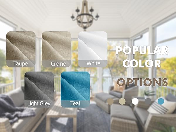outdoor curtains