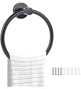Cilee Oil Rubbed Bronze Towel Ring for Bathroom,Bath Towel Ring, Bathroom Hardware Accessories,Ha...