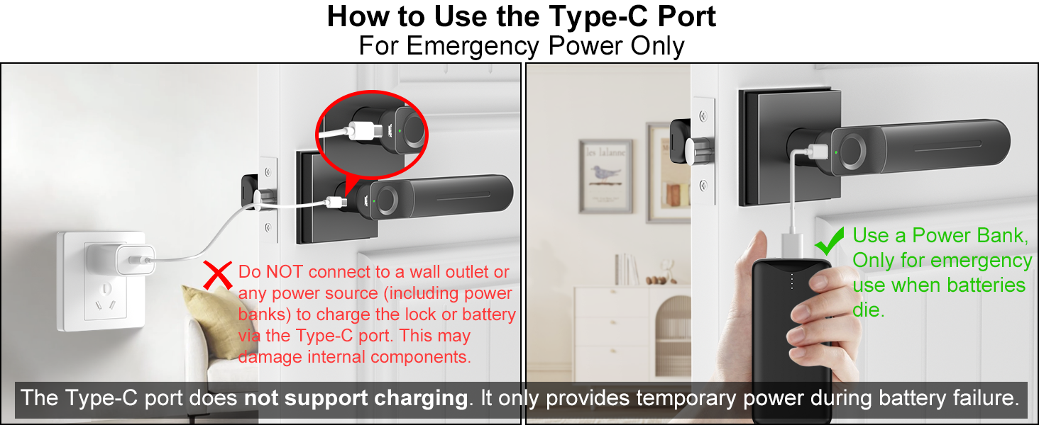 emergency type-C port