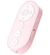 Wireless Camera Remote Control with Zoom for iPhone &amp; iPad, Versatile Shutter with Front/Rear Cam...