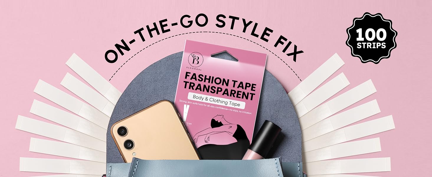 double sided tape for clothes clothing fabric sticky fashion adhesive dress body cloth two to keep