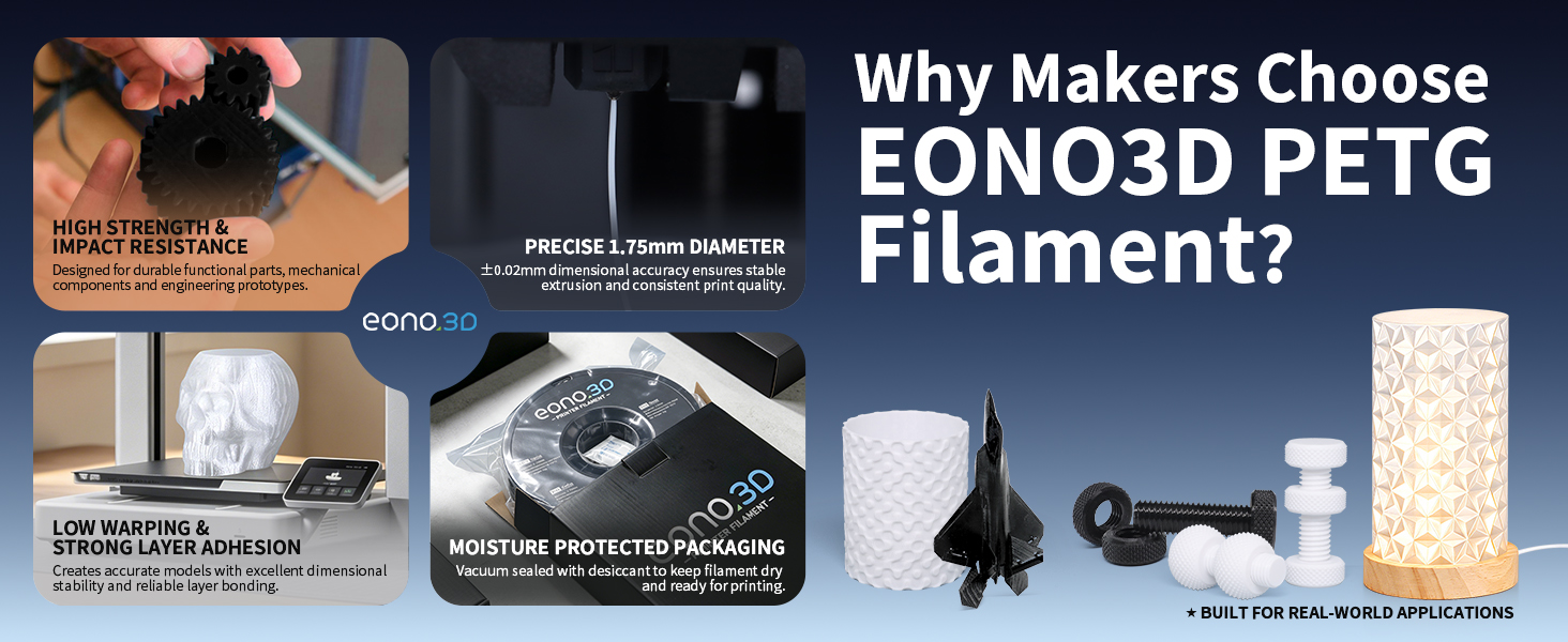 Why Choose PETG Filament for Strong Functional 3D Printing?