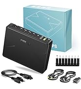 Mini UPS Battery Backup Power Supply 20000mAh/74Wh Lithium, PD65W & QC3.0 DC UPS Battery Backup &...