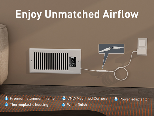 air boosting register fan vent air conditioner vent booster fan air conditioner vent fan