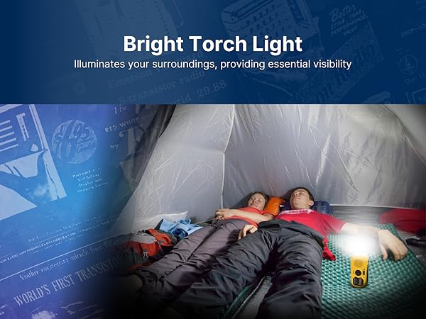 Emerson ER-7050 Emergency Weather Radio NOAA Weatherband FM Radio AM Radio LED Light bright torch