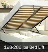 BEAMNOVA 4.6 FT Bed Lift Mechanism, 198-286 lbs Load Capacity, Lifting Gas Spring Set, Heavy Duty...