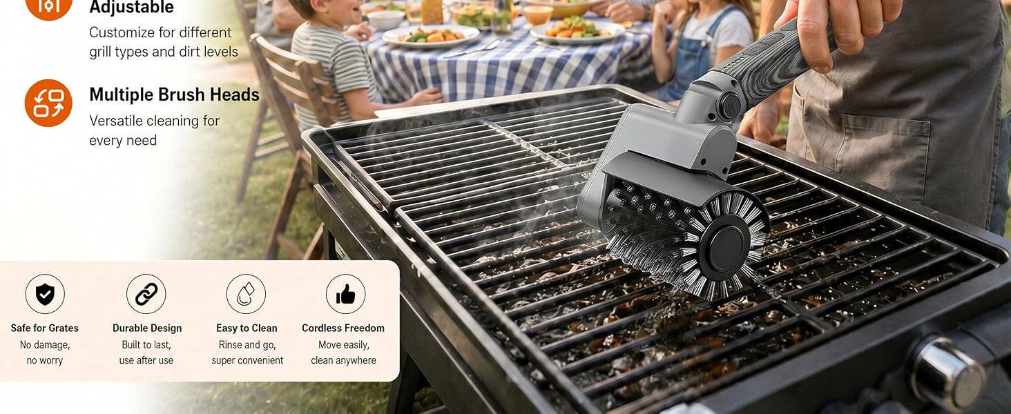 Electric Grill Brush-2