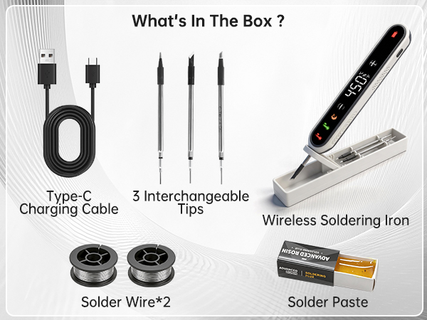 portable soldering iron