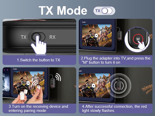 2 in 1 Wireless Audio Adapter