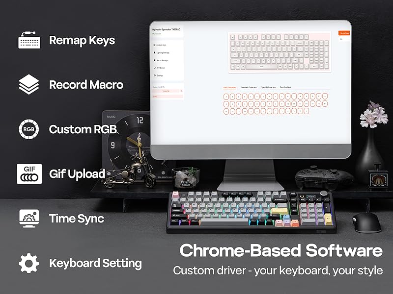 EPOMAKER TH99PRO Wireless Gaming Keyboard