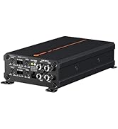 Fosi Audio CA30 4 Channel Car Amplifier Class D, Independent Crossover RCA/High Level Input, 88% ...